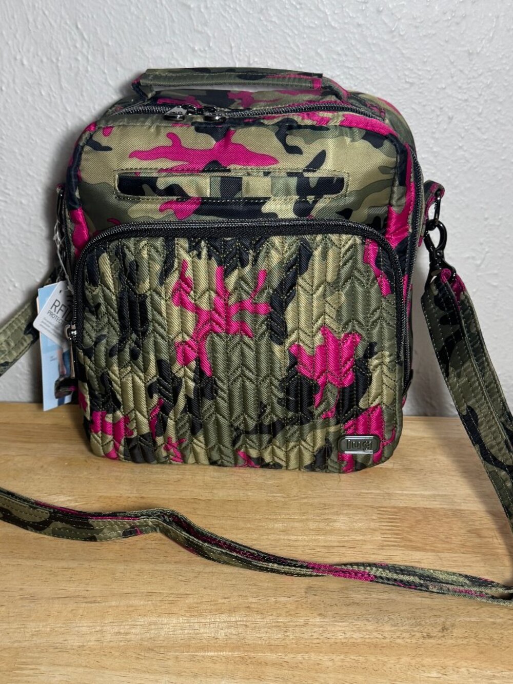 Lug Ranger Crossbody in Camo Orchid NWT